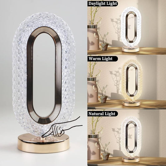 7010 Crystal Table Touch Lamp
