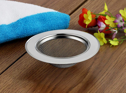 11207 Stainless Steel Sink Strainer Kitchen Drain Basin Basket Filter Stopper Drainer/Jali