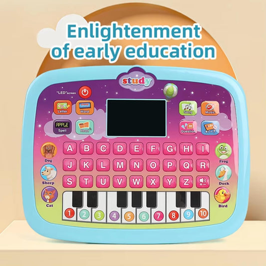 X2020 Educational Learning Laptop Toy with Music,Piano and LED Screen Early Learning Computer Toy