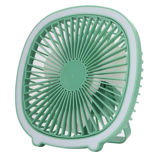 10467 Desktop Fan Lightweight Vertical Fine Workmanship Desktop Fan Power Adjustable for Camping