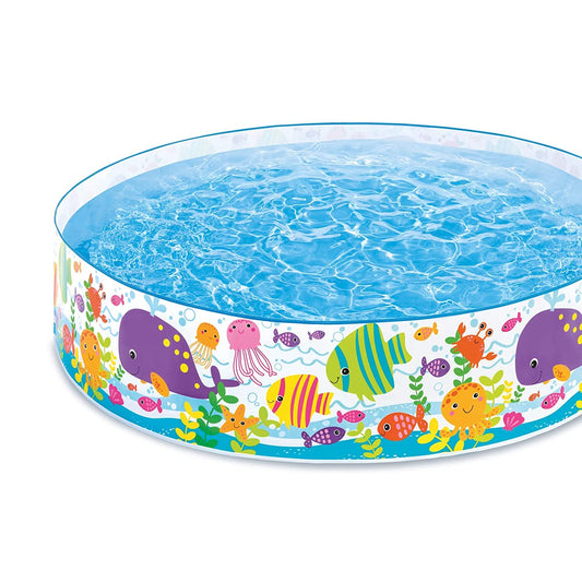 58477 Intex Fun Swimming Pool- 2 feet {Size-1.22*25cm}