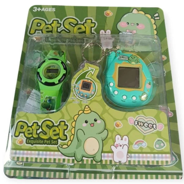 20094 Digital Watch and Keychain For Boys & Girls for Kids (Random Design)