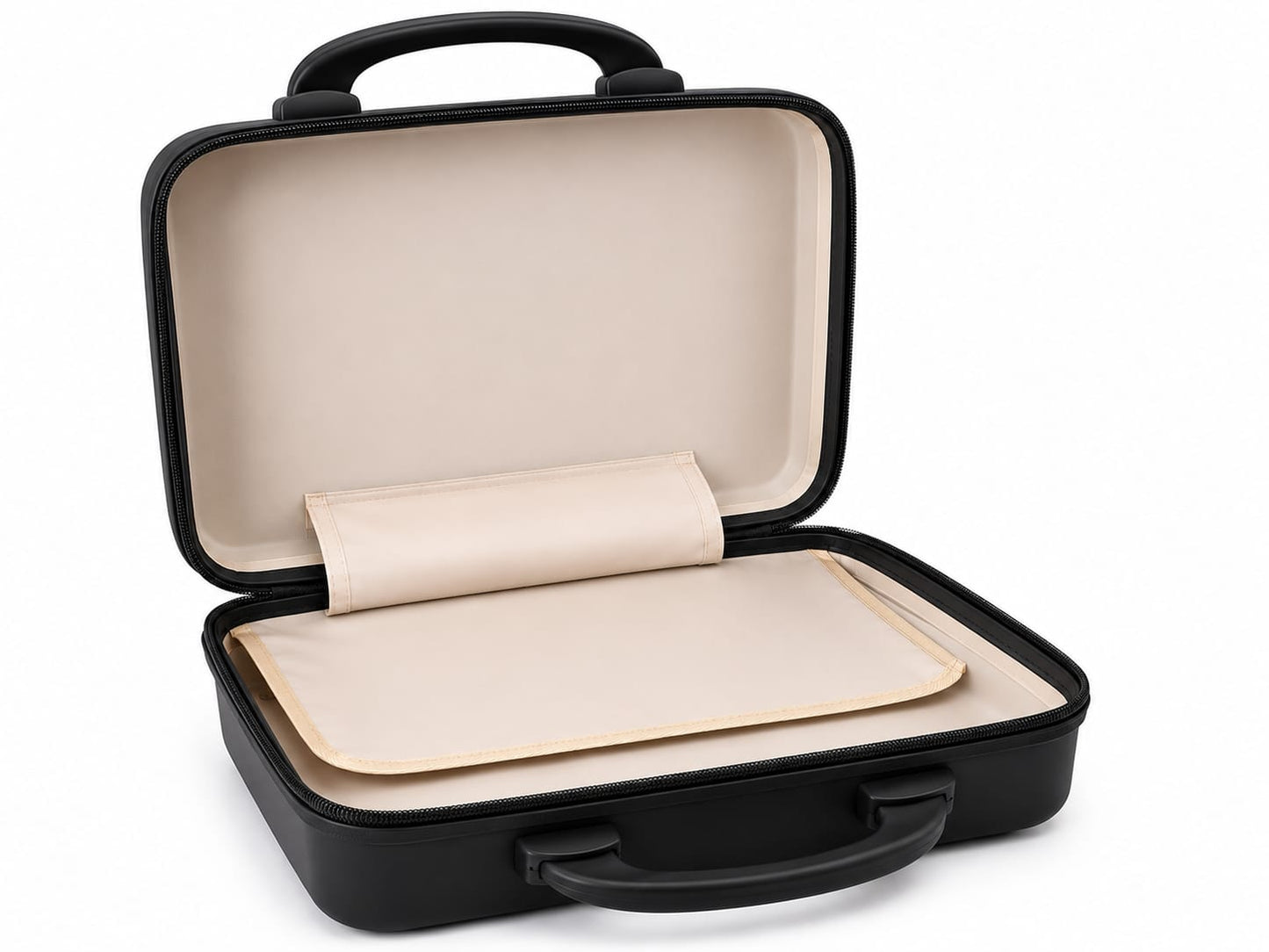 21036 Travel Storage Organizer Case with Handle Mini Makeup vanity (Multicolour)