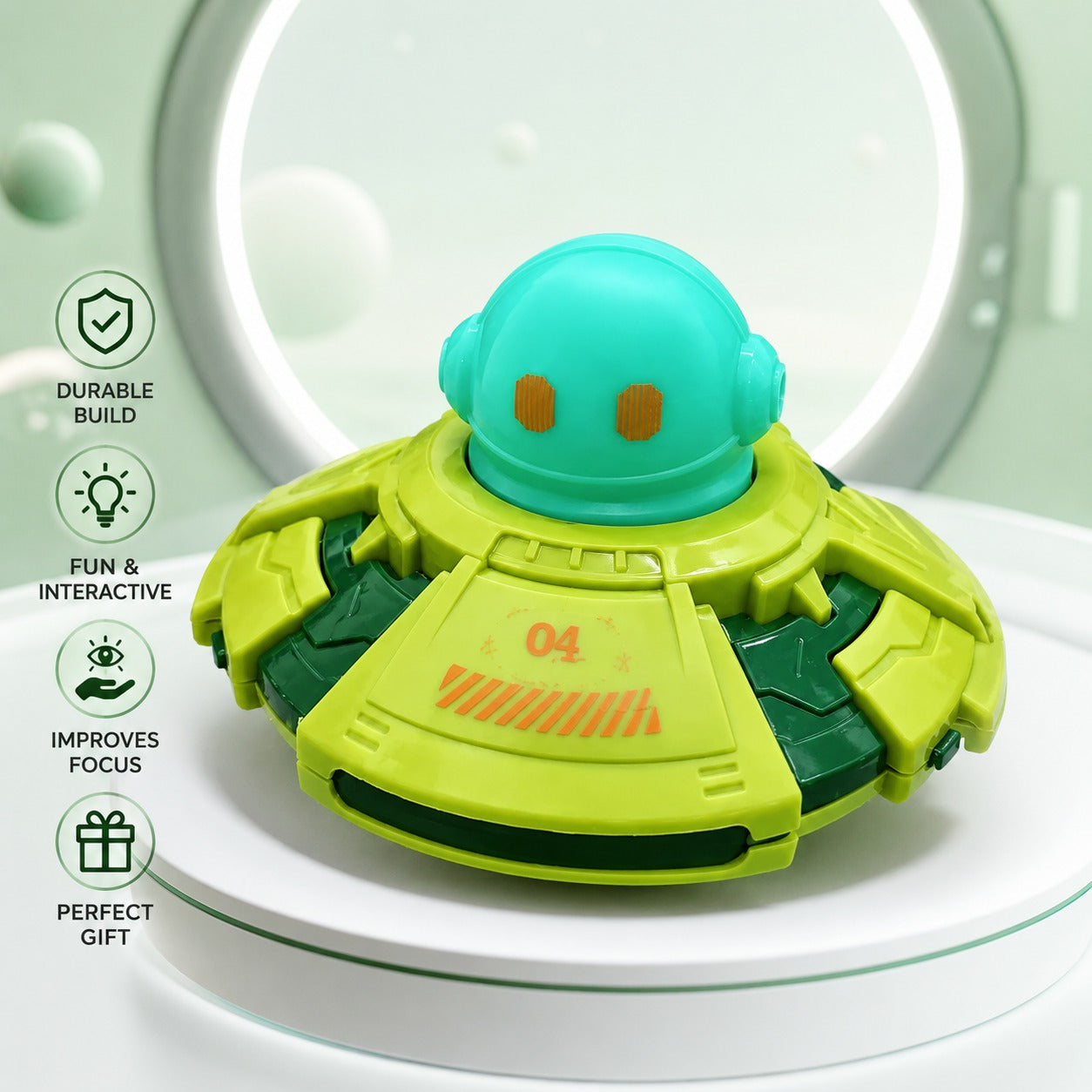 20875 UFO Night Light Projector for Kids {Random Color}