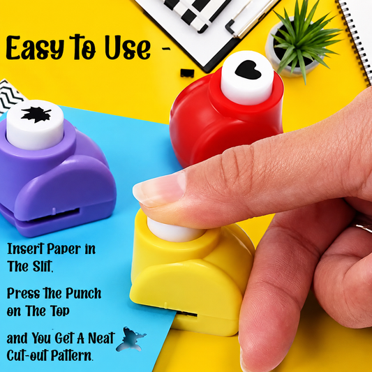 JCC-821  Mini Punching Machine – Punching Hole Tool for Greeting Card, Stationery Item