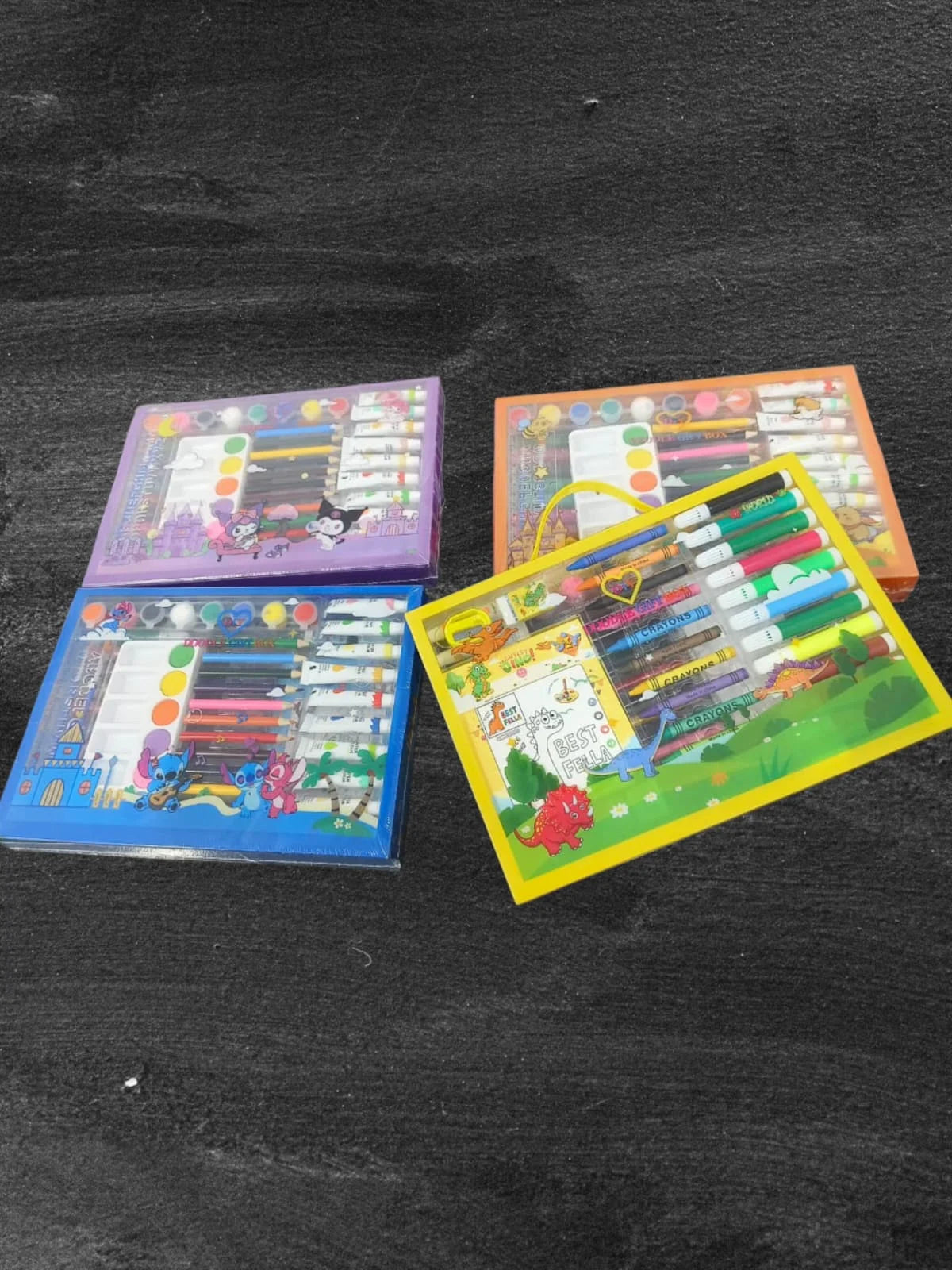 CSJ-717 60 Colour Stationery Set for Girls and Boys {Random Color}