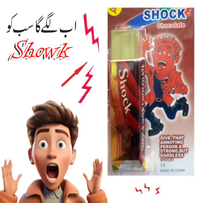 20740 Harmless Safety Electric Shock Chocolate Fake Shocking Toy for Gag Trick Party Prank Jokes