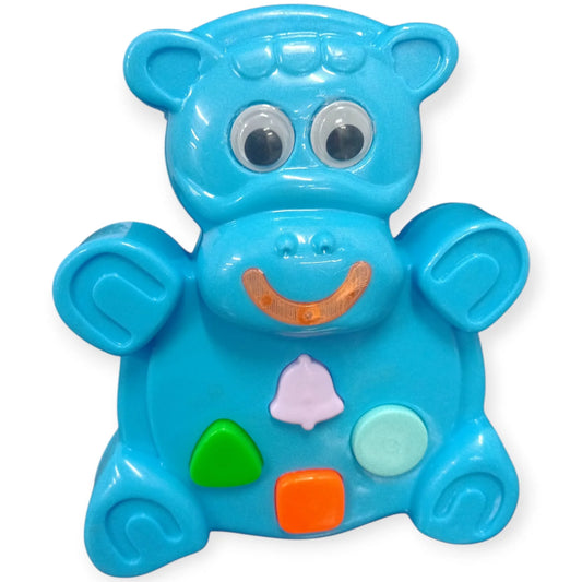 20084 Musical and Light Phone Toy Cow Shape 4 Different Button/Battery Operated {Random}