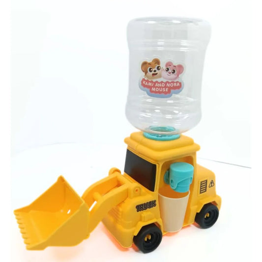11157 TOYS Water Dispenser Toy for Kids – JCB Toys for Kids, Mini Vehicle Toy (Yellow)