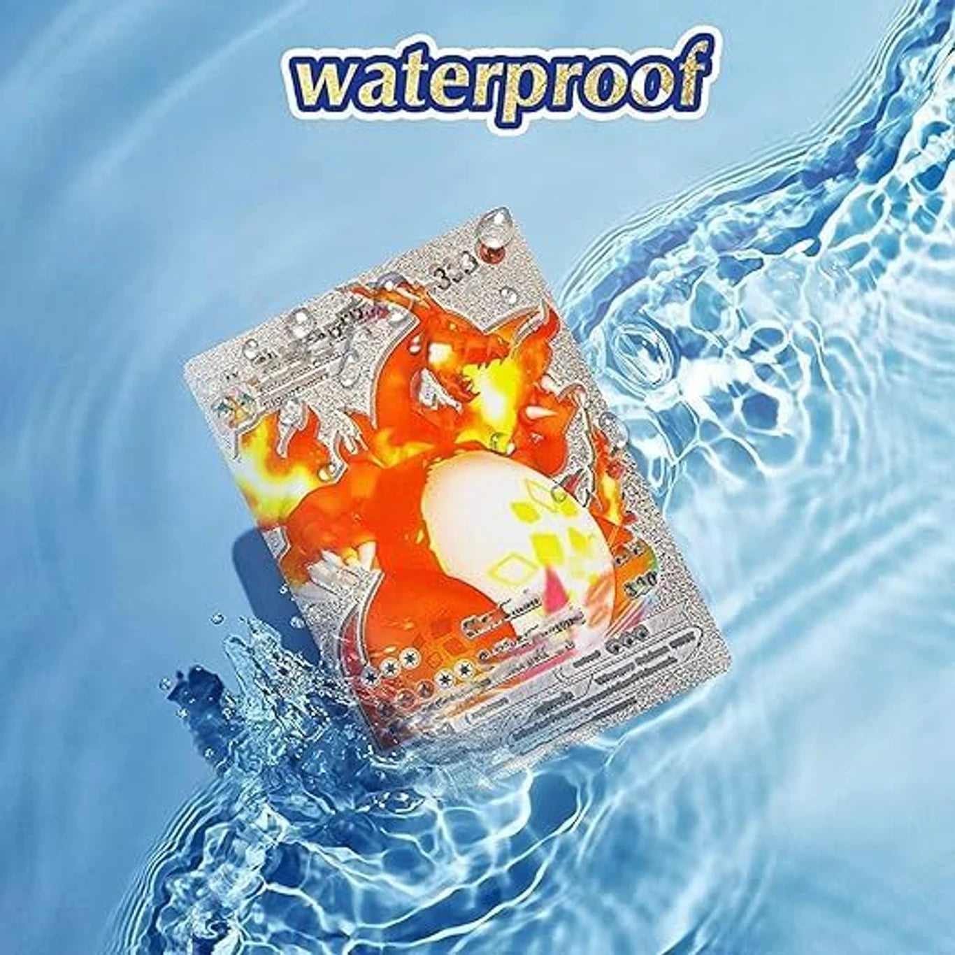 20131 Pokemon 10 Pcs Foil Card Game Best Gift for Kid’s Adult {Multicolor}