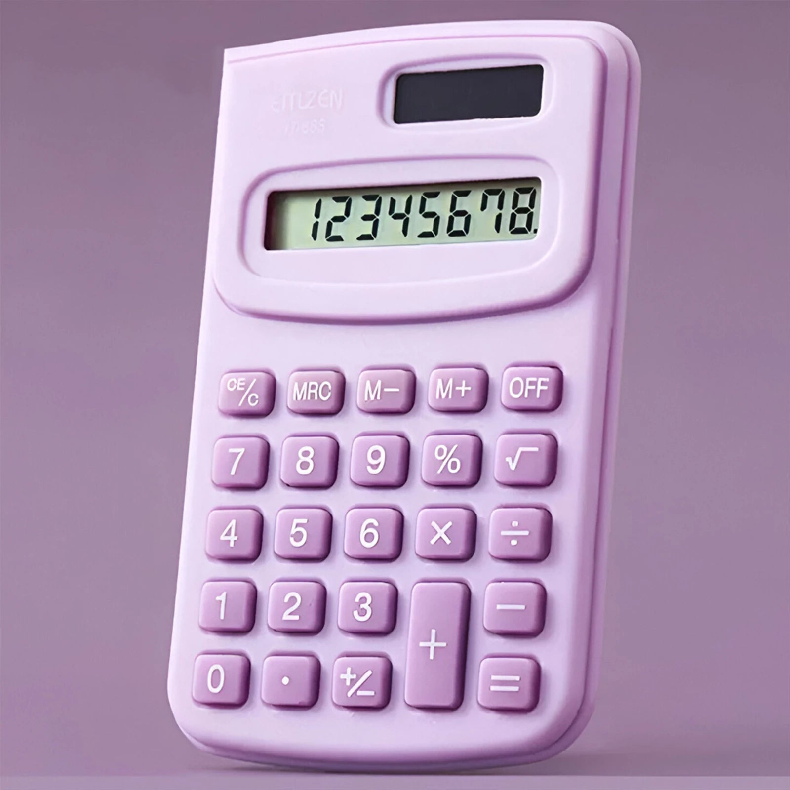 MN-9303 Mini 8-Digit Electronic Calculator – Cute & Simple Scientific Calculator for Students & Office, Small & Portable Design multicolor