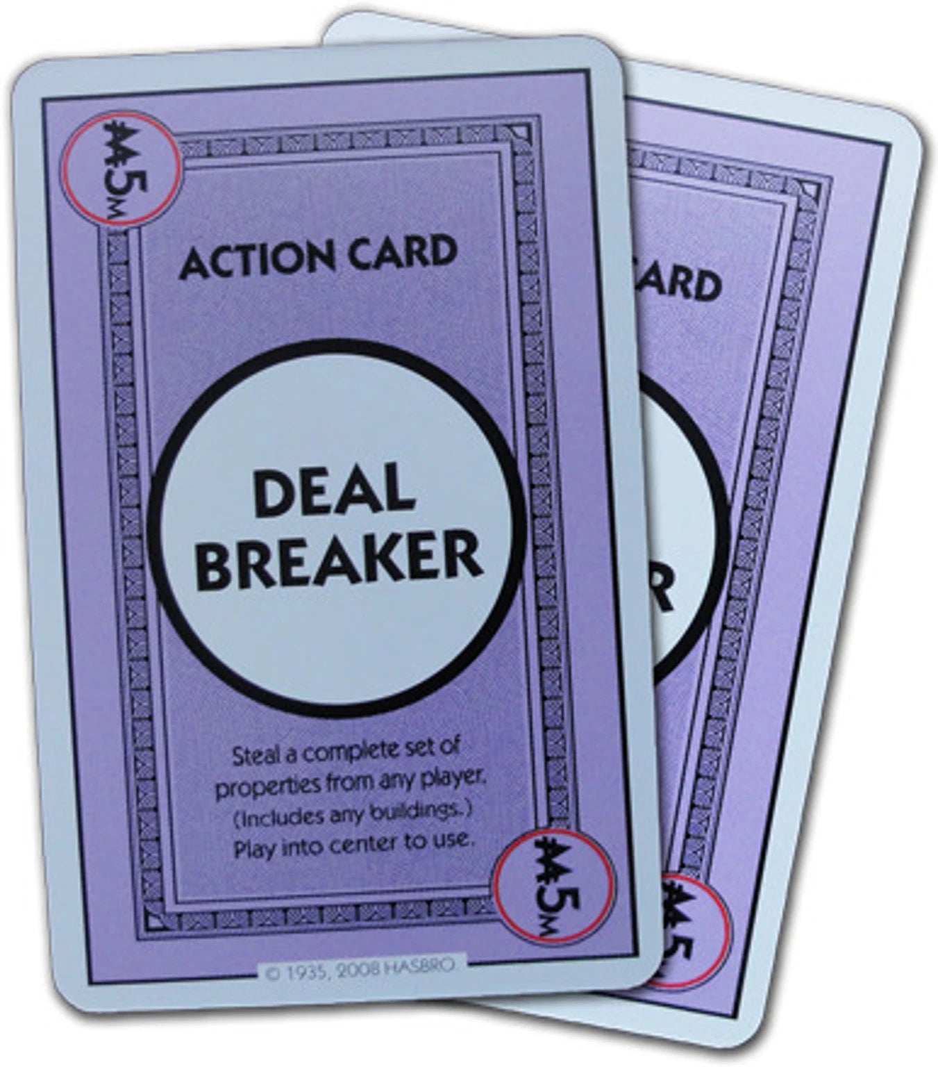 5251 Deal Card Game for Kids and Family, Monopoly Playing Card Game, Travel Card Game