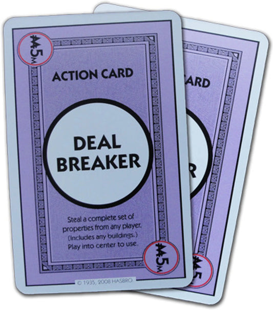 5251 Deal Card Game for Kids and Family, Monopoly Playing Card Game, Travel Card Game