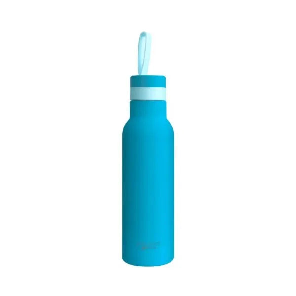 10741 Rubber Coated Stainless Steel , Insulate Hot & Cold Water Bottle {800 ML}