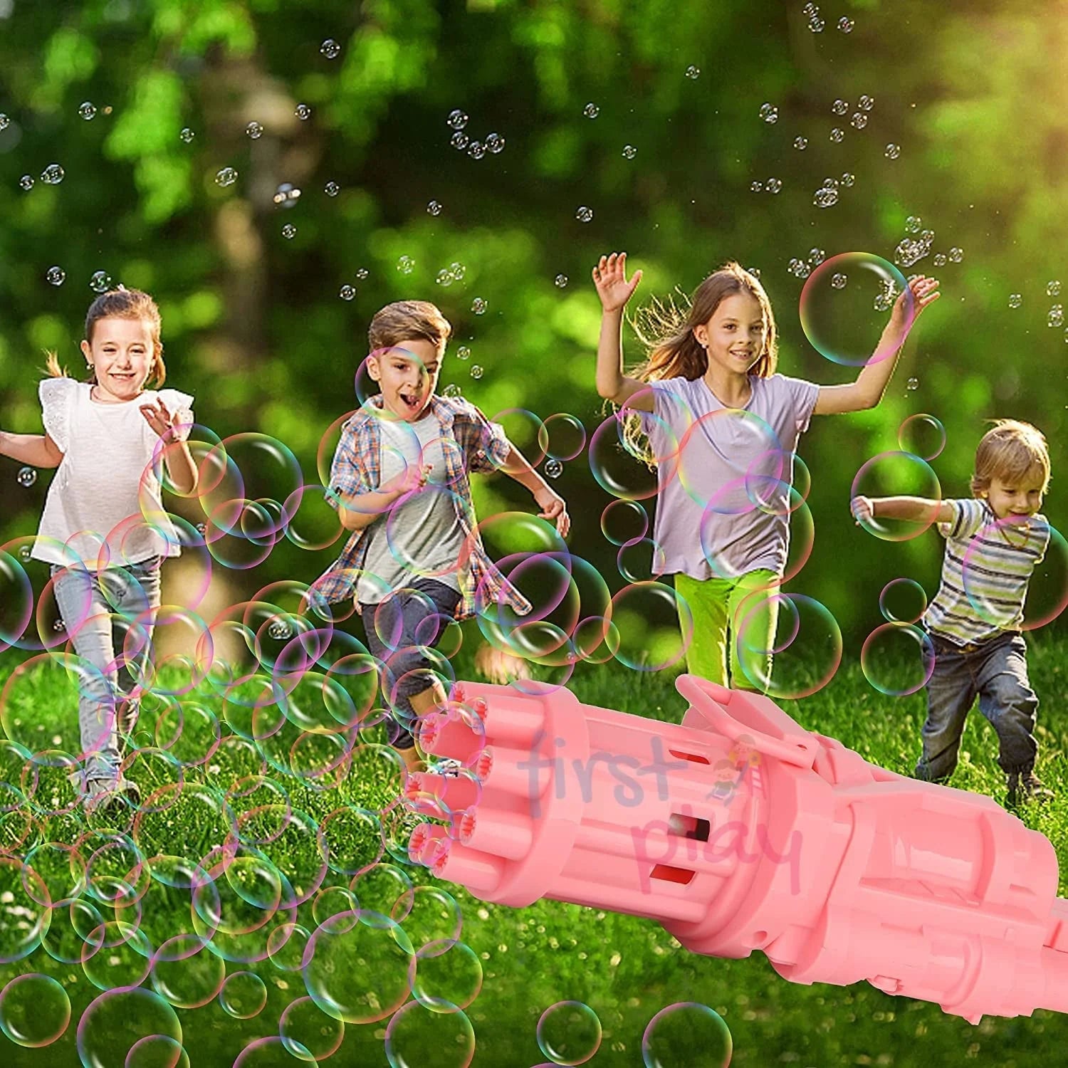 4181 Electric Bubbles Gun toy