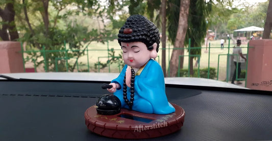 7009 Solar Lucky Buddha {Random Design}