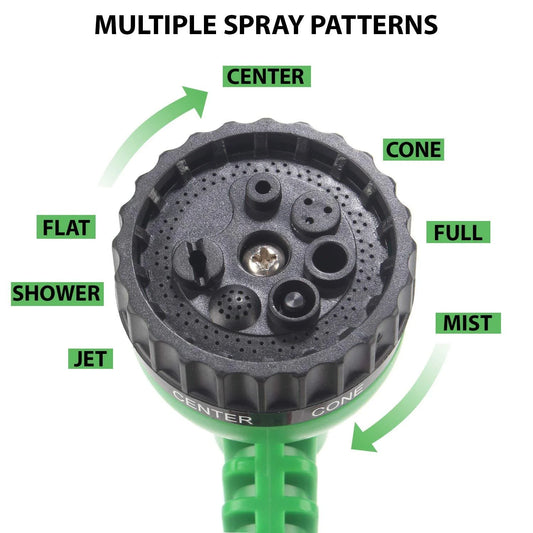 10335 7 Mode High Pressure Water Spray Gun with Hose Nozzle for Gardening, Car Bike Washing & Watering Plants with Perfect Water Spray & Flow Control