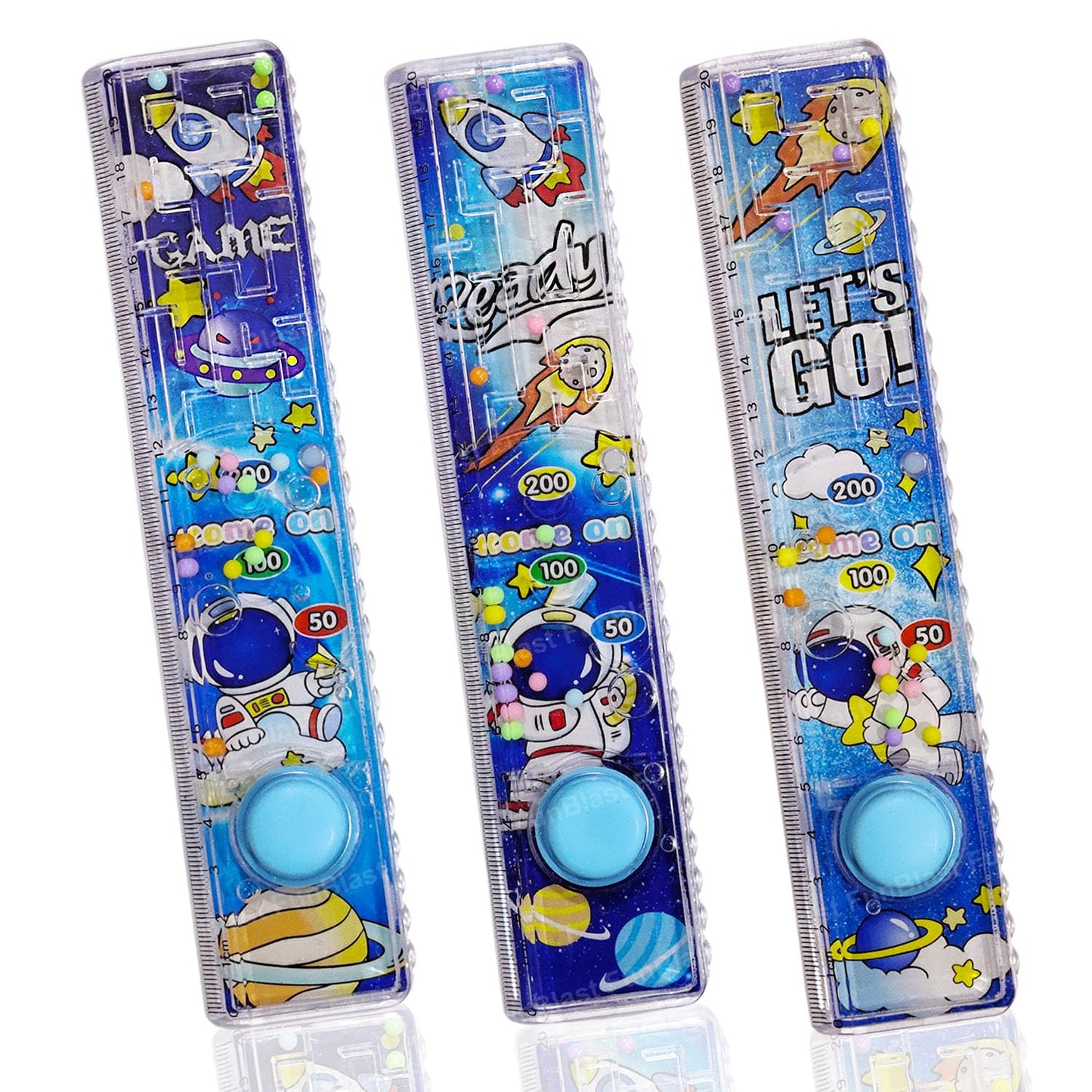 20943 FunBlast Scale Ruler for Kids – 20 Cm Long Scales with Ball Game & Puzzle for Kid, Scales Ruler Set for Students, Stationary Gifts for Kid {Random Design}