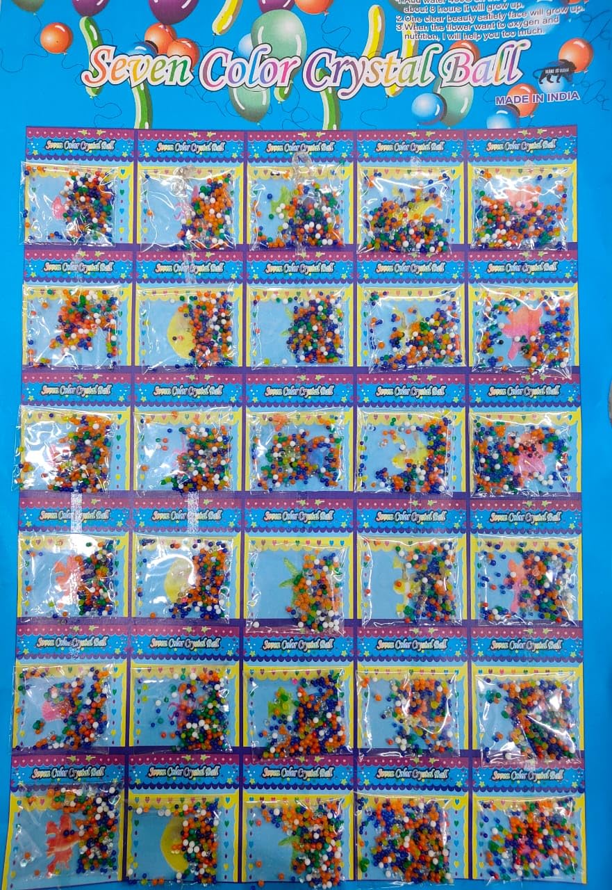 20543 {30 Packet} Water Ball | Water Growing Ball for Decoration parpose Water Jelly Balls