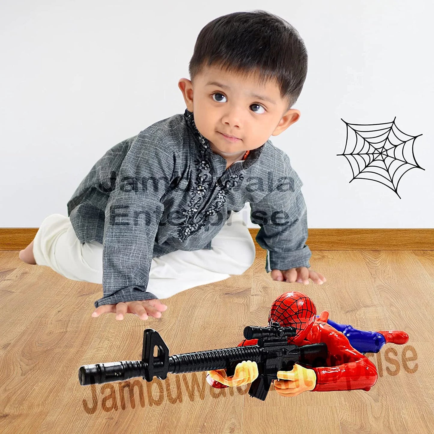 9018 Crawling Spiderman
