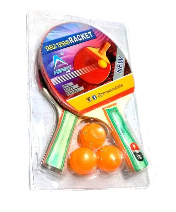 NI – 7218 Table Tennis Set with Two Racket with Three Ball