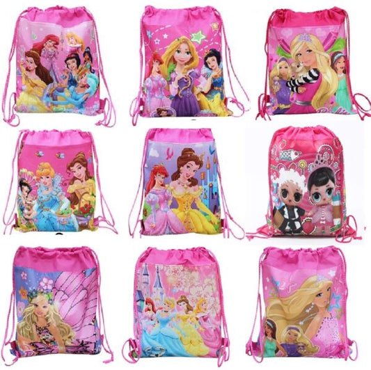 2104 Cartoon Printed Dori Bag for Girls