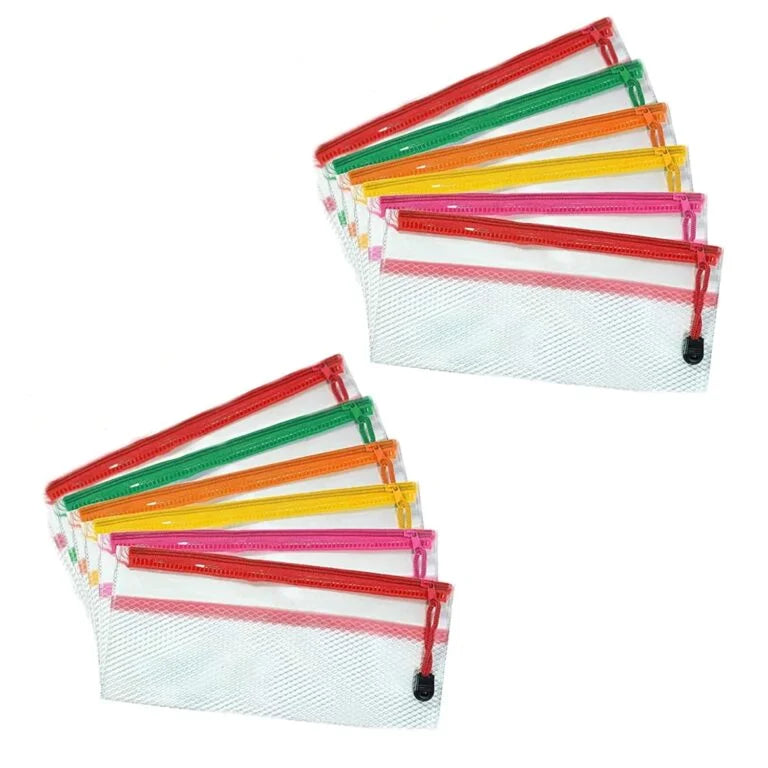 0078 12 pcs Transprent pouch