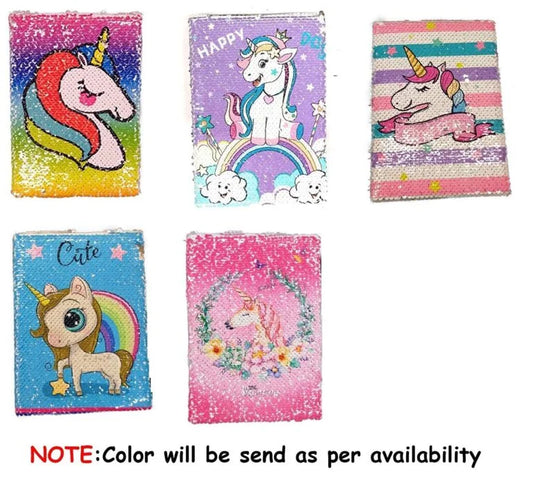 5071 Stylish Colourful Sequins Magic Diary (Multicolour)