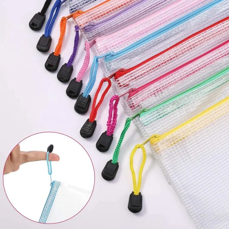 0078 12 pcs Transprent pouch