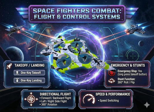 X30 RC Fighter Plane with Remote Control, 360 Degree Rotation, Rechargeable Battery, One Click Take-Off, Fighter Jet Design with LED Lights