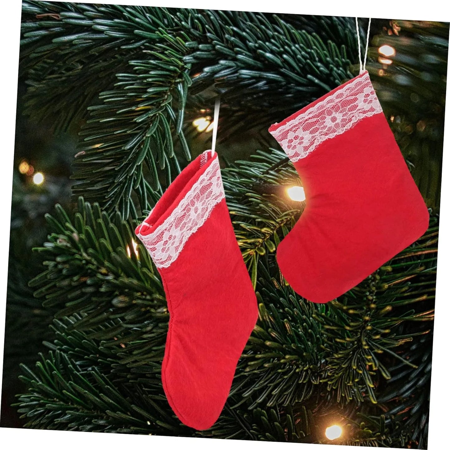 8074 Christmas Socks Hanging Christmas Decoration 20 cm