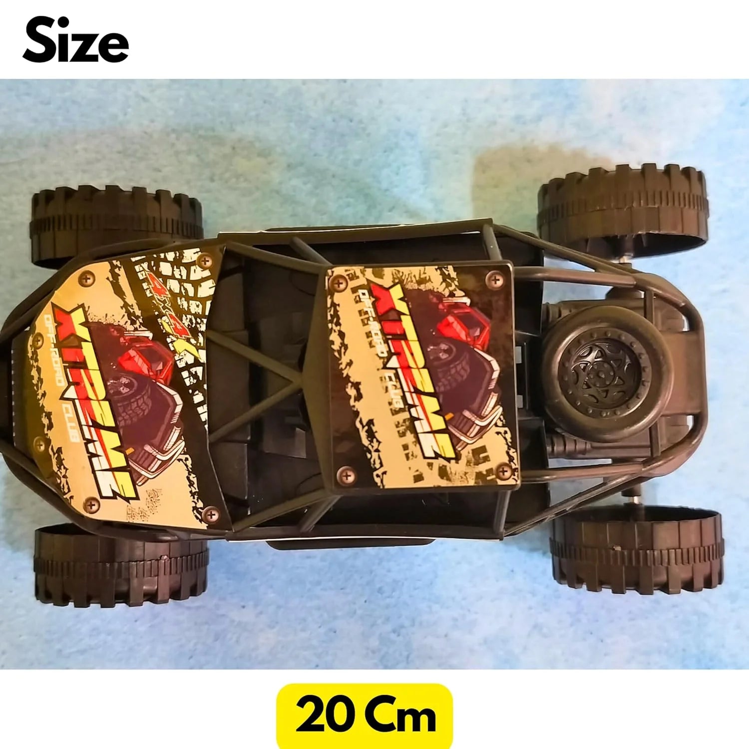 183A Rc Car 4X4 Offroad High Speed, Monster Truck Remote Control Car for Kids and Adults (21 Cm)4