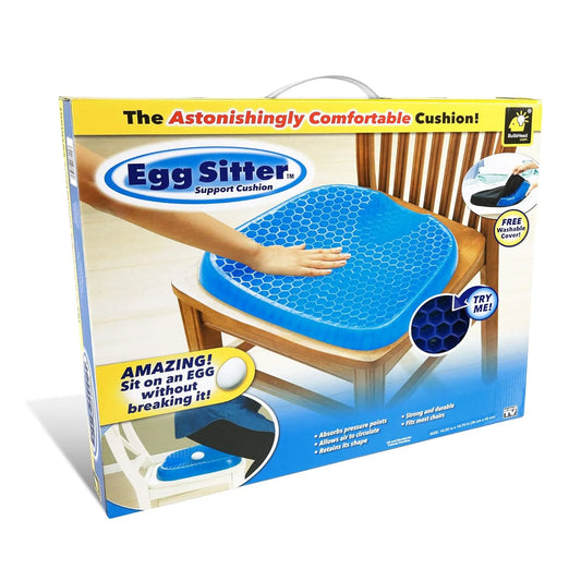 4155 Egg Sitter Seat Cushion with Non-Slip Cover
