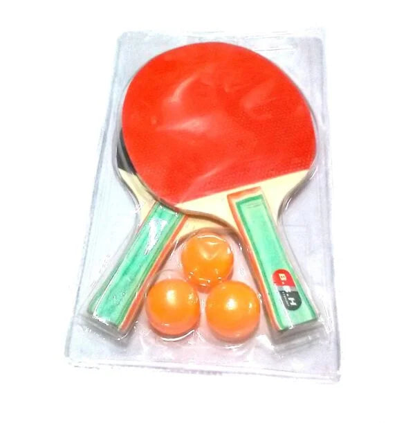 NI – 7218 Table Tennis Set with Two Racket with Three Ball