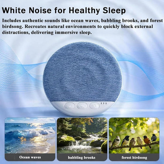 21305 Under Pillow Speaker for Sleeping, Ultra Thin Portable Wireless Bone Conduction Speaker with White Noise, Auto-Off Function, for Side Sleepers Sleep Difficulties
