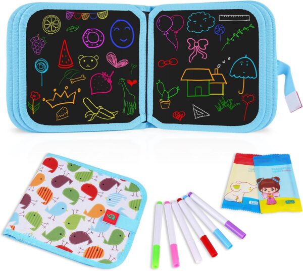 10313 Erasable Drawing Pad, Drawing book for Kids