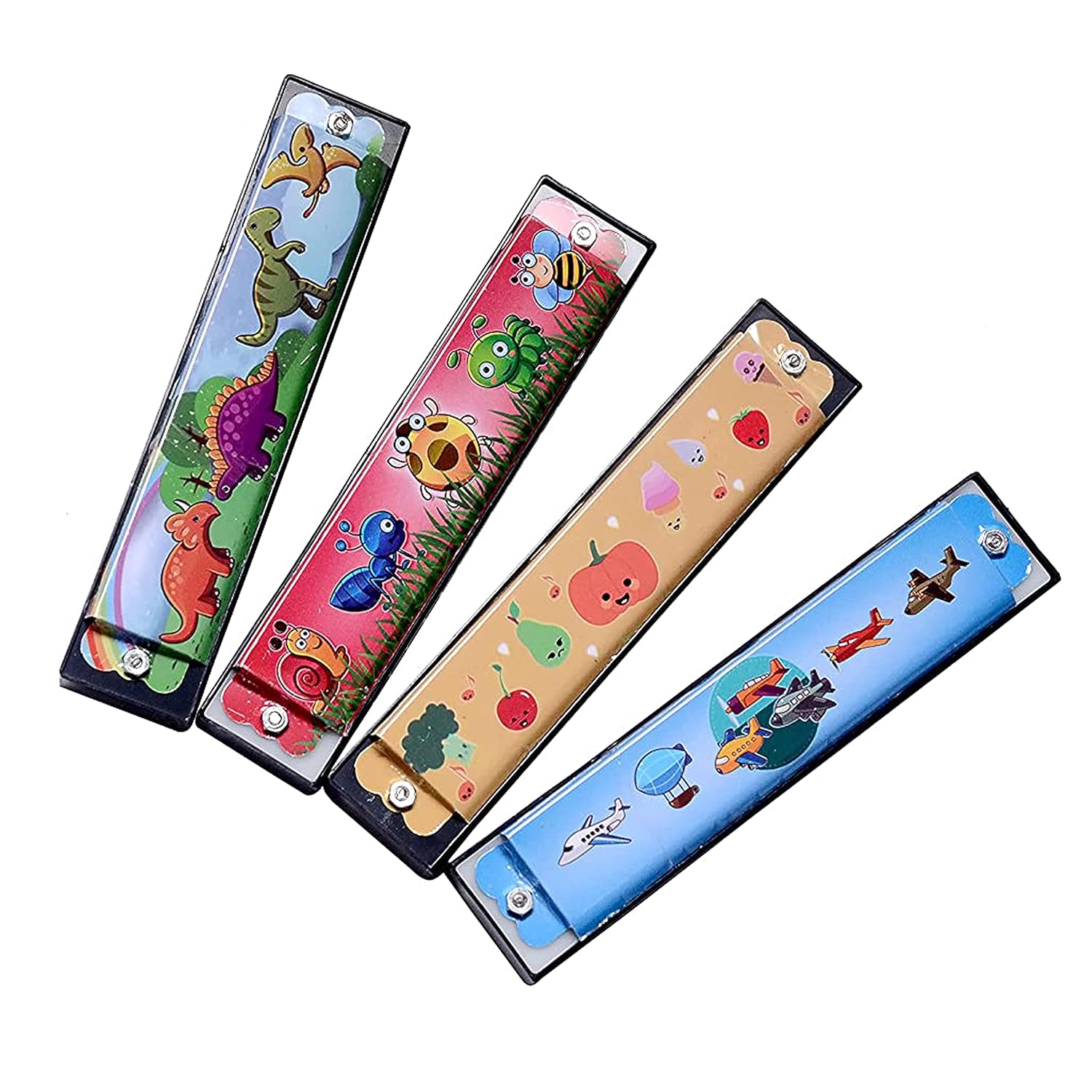 10376 Harmonica for Kids – Random Colorful Cartoon Design Musical Toy, Safe & Non-Toxic, Best Gift for Boys & Girls