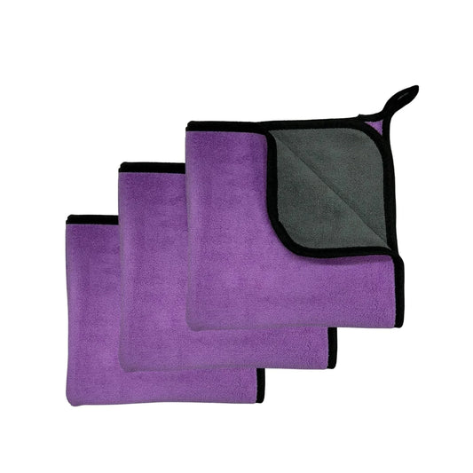 11302 Microfibre multipurpose towel for home & car use {Multicolor}- 40×40