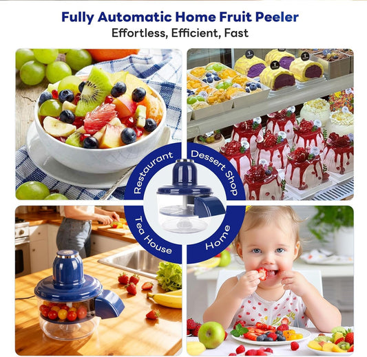 20173 Automatic Grape Peeler Machine, Electric Small Fruit Peeler, Kitchen Gadget for Grape, Cherry Tomato, Garlic, Home Use Skin Remover Tool
