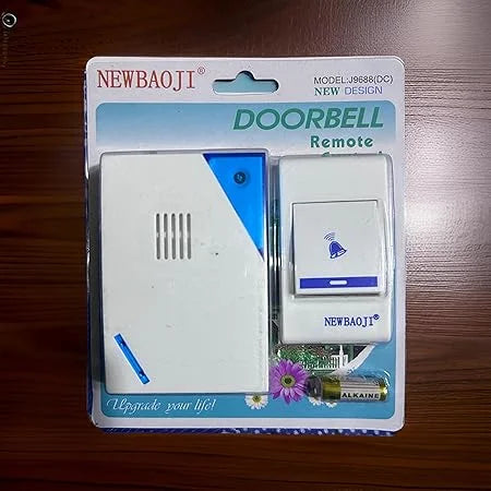 J8620 Brolink Wireless Remote Control Door Bell, White {Random Design}
