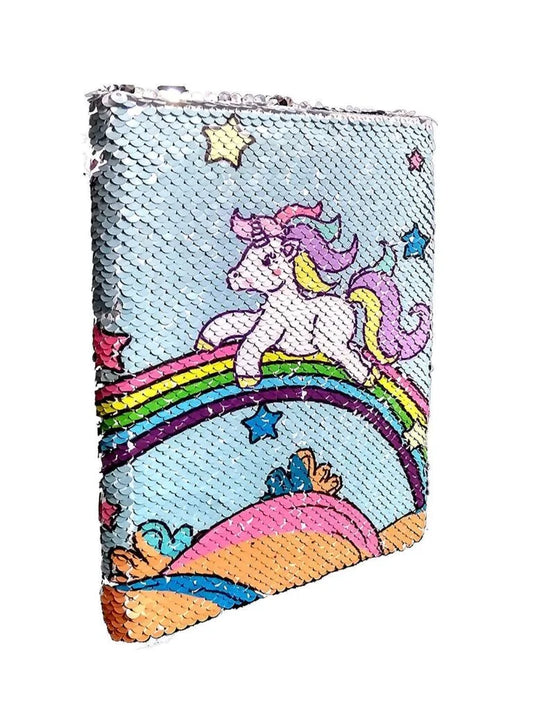 5071 Stylish Colourful Sequins Magic Diary (Multicolour)