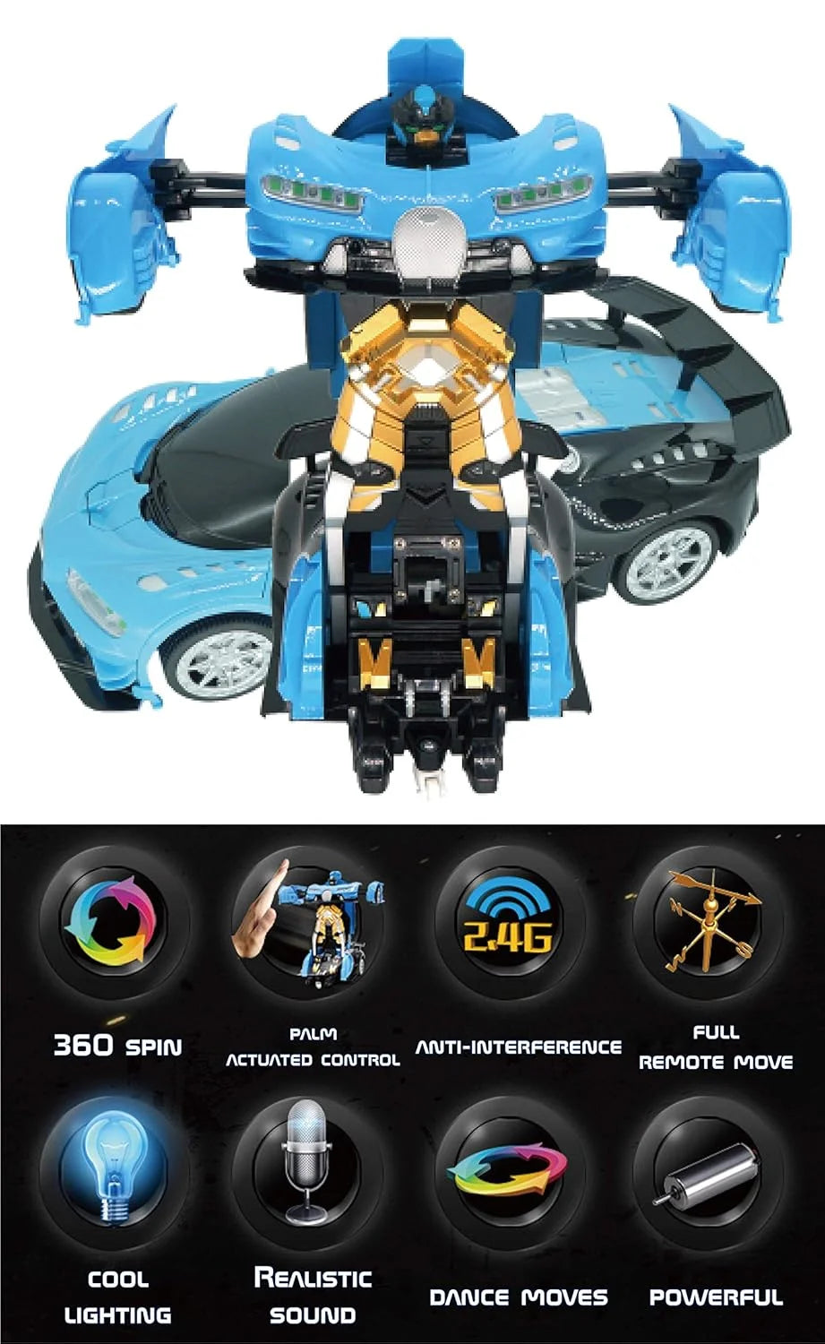 5051M Robot Transformer Remote control Car R/C