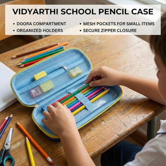 1881543 Avengers 3D Pencil Pouch | School Pencil Case for Kids | Pen-Pencil Box for Kids | Geometry Box