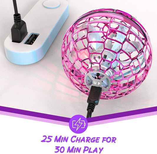 10099 Flying Ball Boomerang Flyorb Magic Balls USB Rechargeable Lights 360° Rotating…