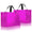 11102 Glossy Metallic Laminated Non-Woven Reusable Eco-Friendly Party Return Gift Bags {Pink}