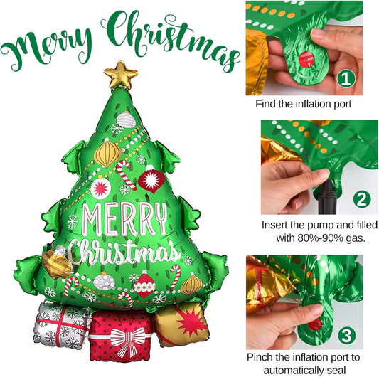 8063 Christmas Tree Foil Balloon Christmas Decoration