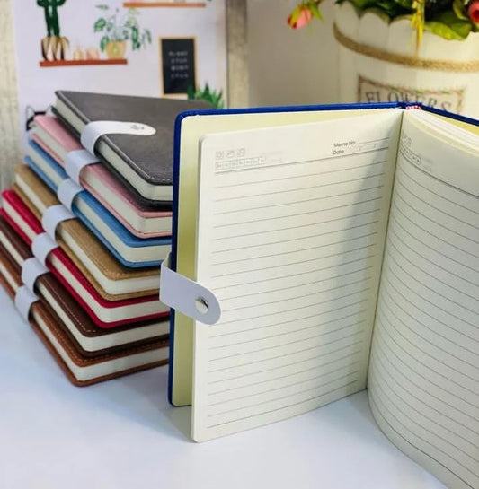 11208 Leather Journal Organizer Planner Writing Notebook {Multicolor}