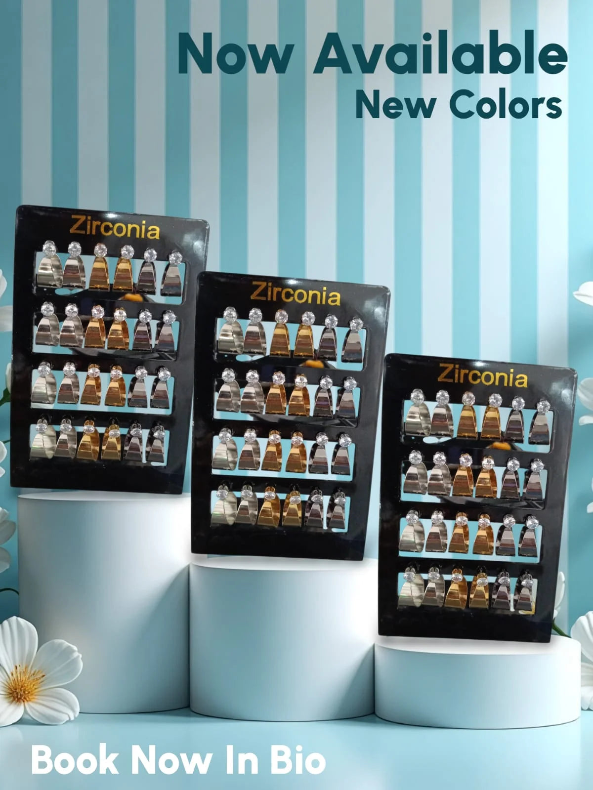 10805 {12 Pair} Earrings for Women & Girls | Sweet & Stylish Floral Design