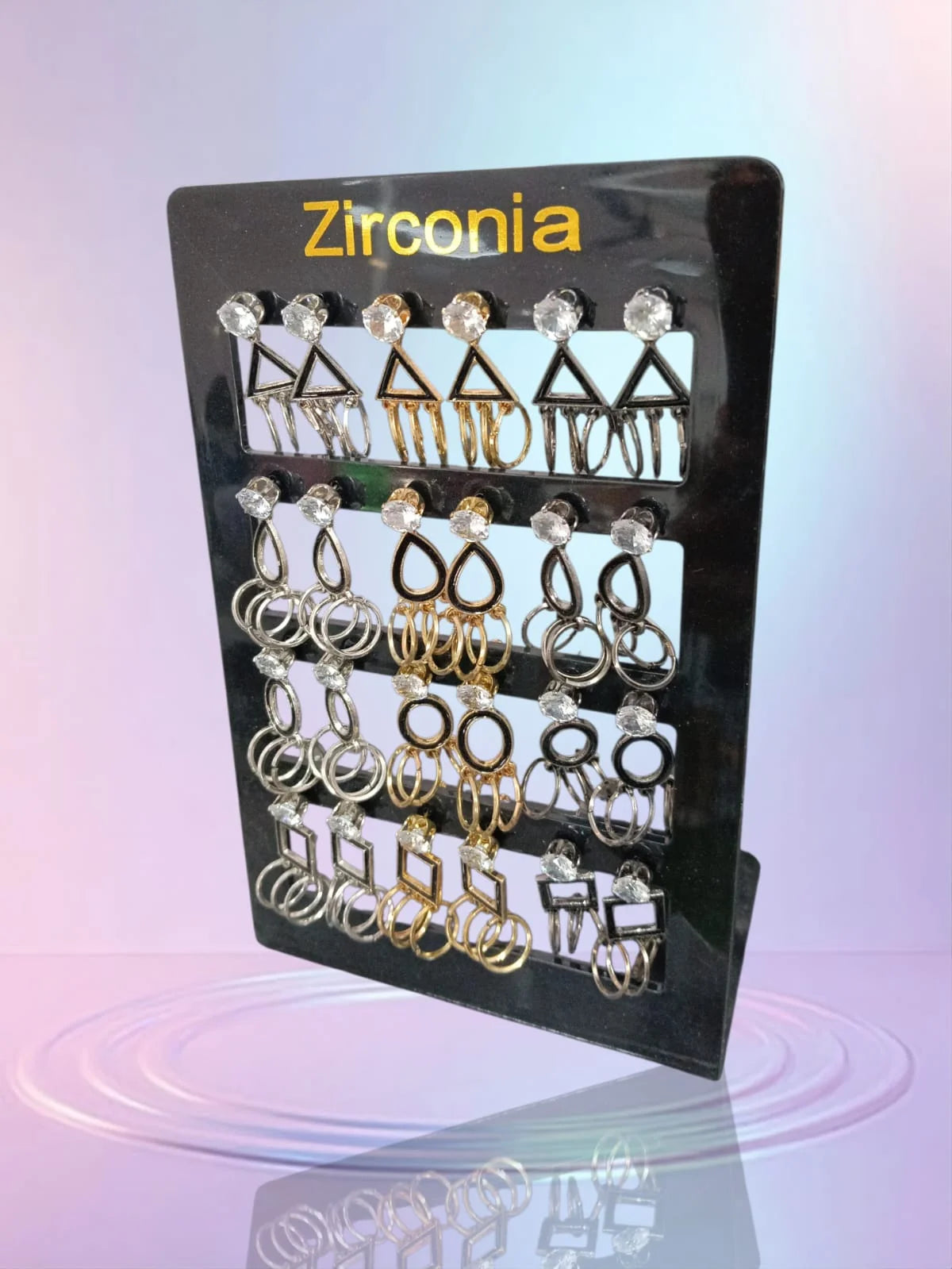 10801 {12 Pair} Earrings for Women & Girls | Sweet & Stylish Floral Design