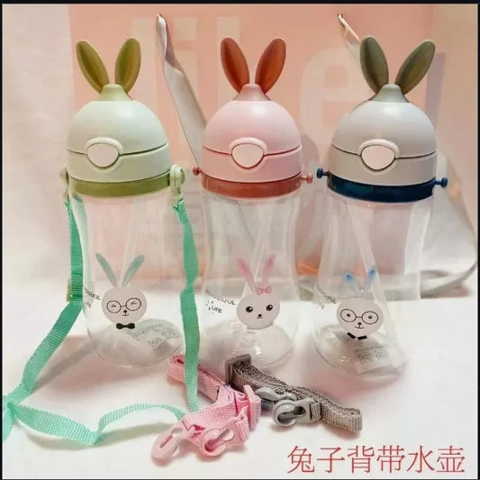 3028 Cute Cartoon Children Rabbit Water Bottle Portable Water Bottles for kids 500ml